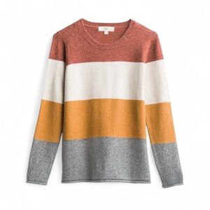 Colorblock Pullover Sweater Fall